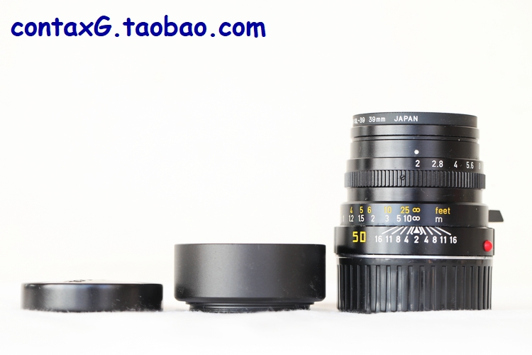 LEICA LEICA LEICA M Summicron-M 50mm f2 50 2 Black E39 Tiger Claw Bar