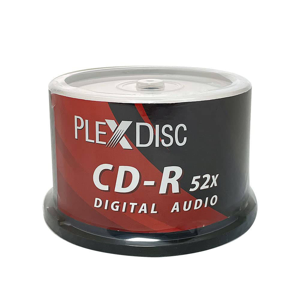 PlexDisc CD 50P桶装水蓝刻录盘,打造你的专属车载音乐时光-刻录盘-淘宝好物网