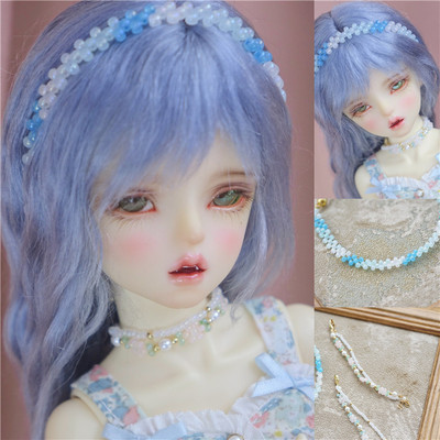 taobao agent Flower diameter BJD beading band necklace 3 points 4 jewelry jewelry 3 points SDGR MDD Volks