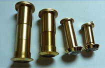 Spring Panpan thickened anti-theft door all copper cat eye high-clear viewing angle extended door mirror 14 16 25mm