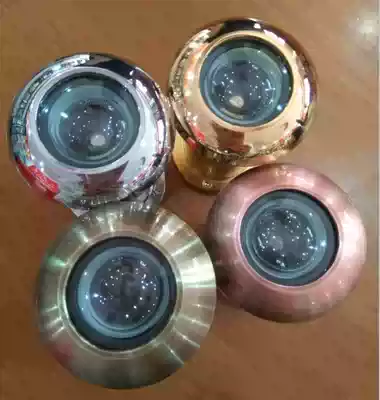 Anti-pry cat eye anti-theft door Cat Eye Anti-pry door mirror HD glass lens metal steel belt back cover fire and disassembly