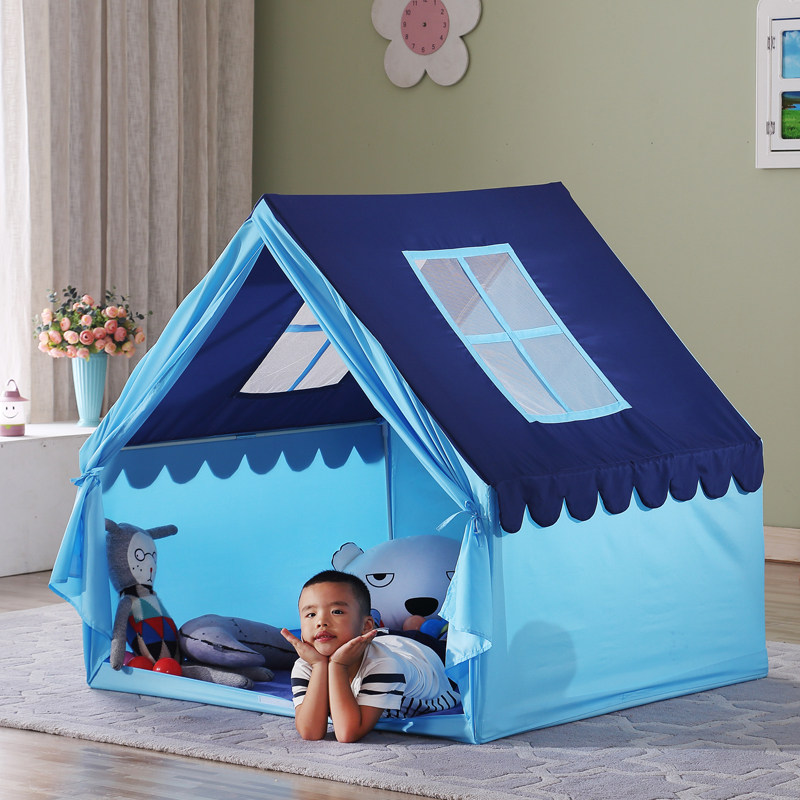 Tent Children Indoor Boys Girls Play House Brief Baby Little House Oversized Space Decorated Toy Castle
