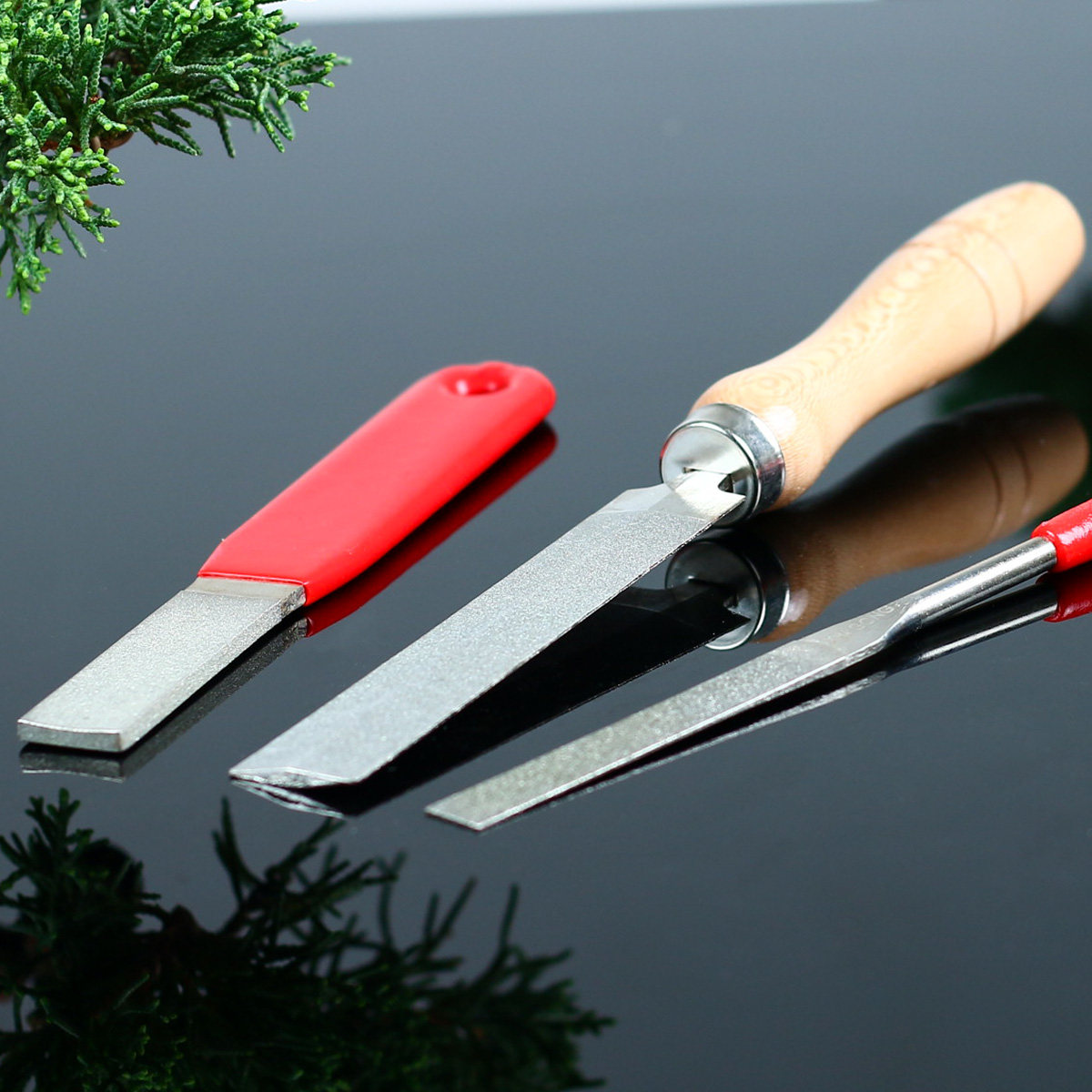 Diamond Filing Knife Saw Filing Bonsai Tool Scissors Special Filing Metal Polished Alloy Steel Sand Knife Filing Cut File