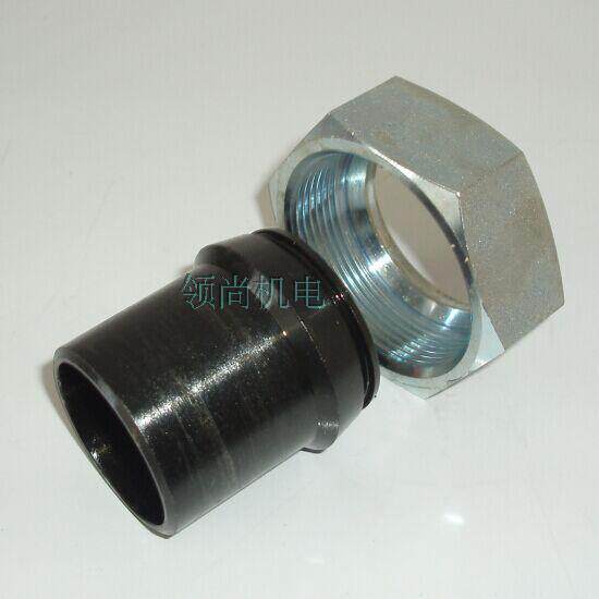 Welded joint tubing joint hydraulic joint line connecting head rubber tube connector 2WC-15 * 2 5