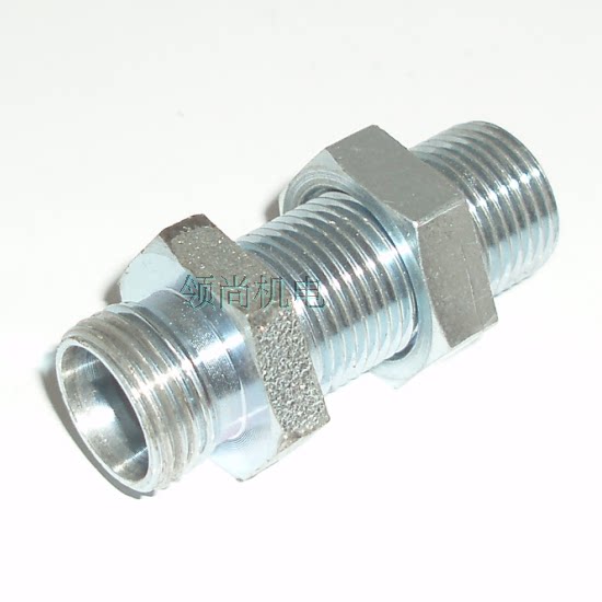 Straight through plate joint hydraulic joint hose joint 6C-14LN