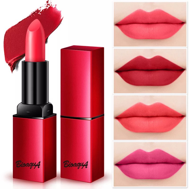 Velvet matte face lipstick lasting waterproof non-fading moisturizing moisturizing aunt big red Korean female student model