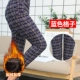 Mẫu mùa đông Mẹ trung niên mặc quần legging cạp cao cộng với nhung dày size lớn Quần in hình quần ấm cho bé