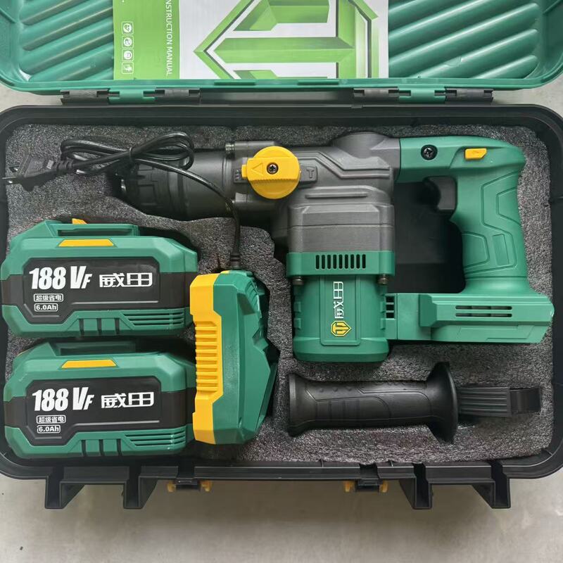 Schneider Series Weitian 26-3 Brushless Lithium Electric Hammer, Light Hammer, Heavy-Duty Model, Rechargeable Impact Drill, Hammer and Pickaxe Dual-Use Schneider Series Weitian 26-3 Brushless Lithium Electric Hammer, Light Hammer, Heavy-Duty Model, Rechargeable Impact Drill, Hammer and Pickaxe Dual-Use