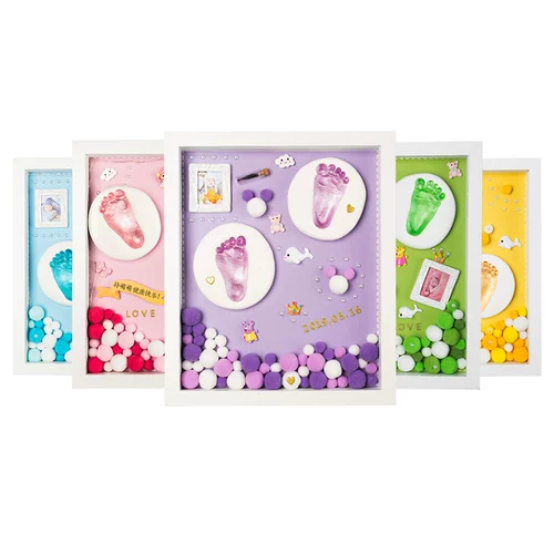 Детские отпечатки рук и ног, чернильная подушечка, сувенир, детская хваталка для новорожденных, отпечаток рук, «сделай сам», подарок на день рождения