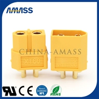 AMASS Authentic XT60 Plug Sluck Male Plug Модель модели автомобиля и поставьте большой разъем для разъема.