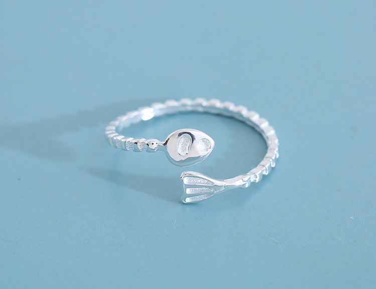 Silver Open Ring Set For Women Minimalist Style Designer Rings_voghion.com
