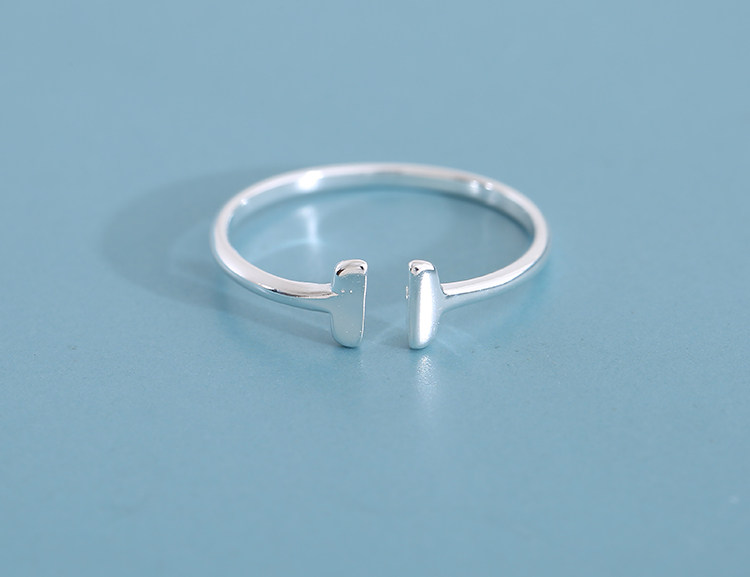 Silver Open Ring Set For Women Minimalist Style Designer Rings_voghion.com