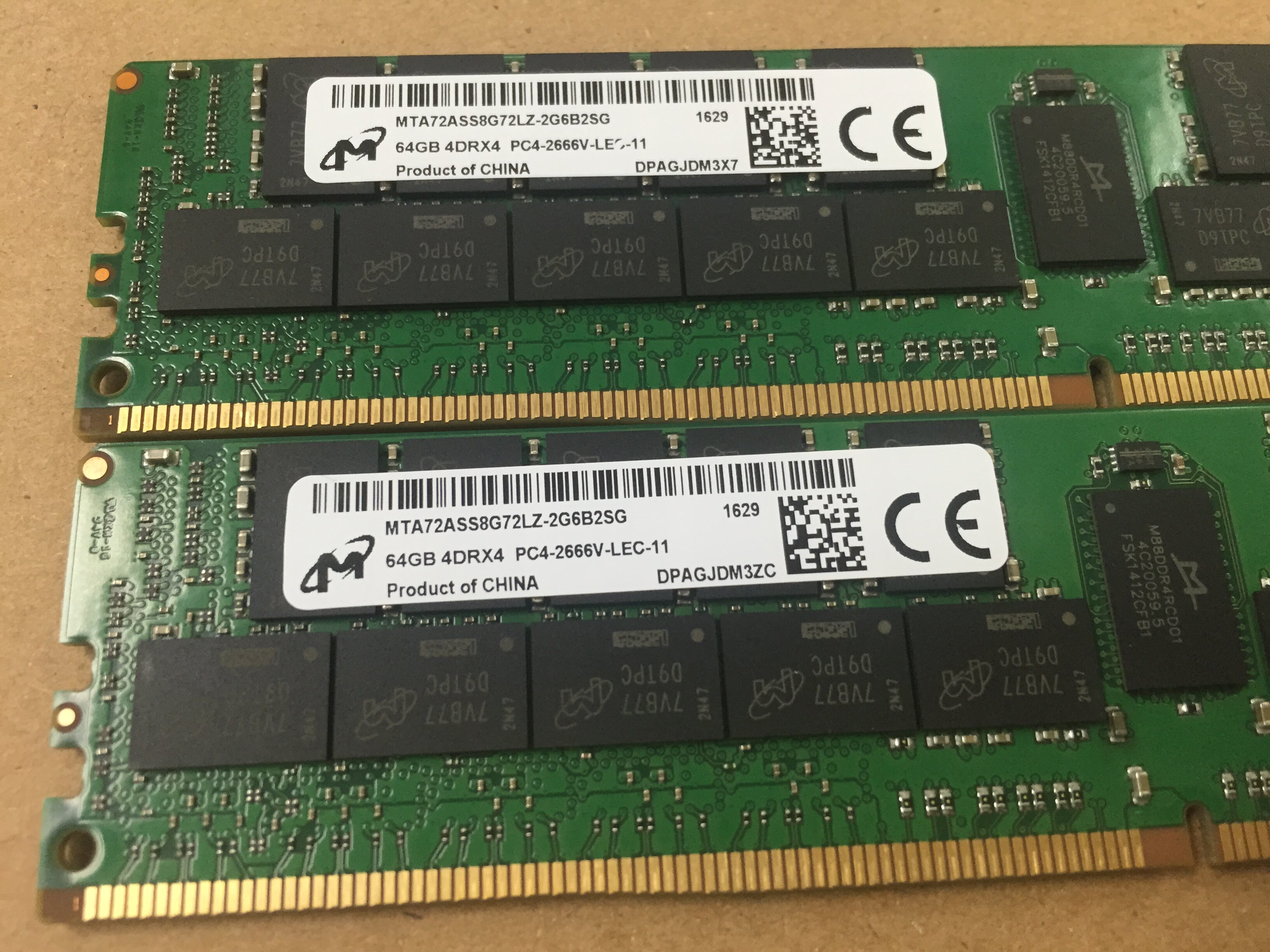 镁光64GB 4DRX4 PC4-2666V DDR4 2666 REG ECC 服务器内存条64G评价- 淘宝网