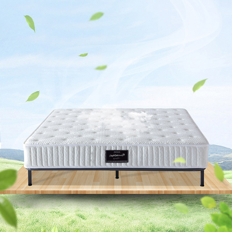 Small Sheep Natural Latex Mattress Upholstered Independent Bag Spring Mattress Hot Melt Coconut Palm XI Dream Thunder 8011