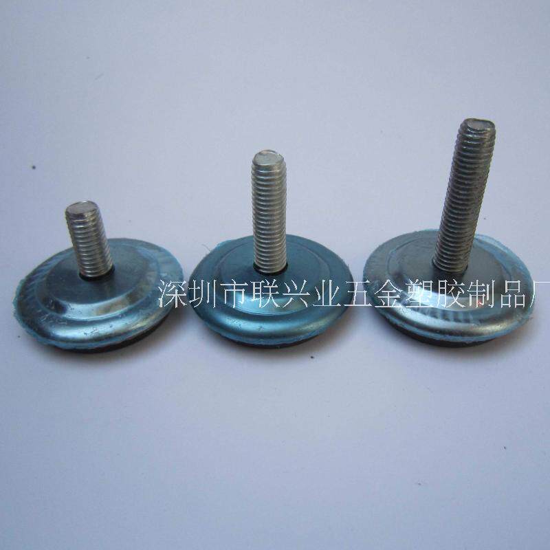 Sofa adjustable floor furniture accessories furniture support feet 50*M10*50 light plastic pad feet