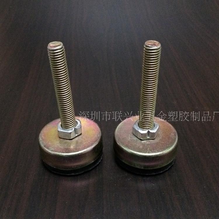 65*M14*80 Industrial Cup with Adhesive Support Adjustable Pin Disc Disk with Hole Cup Feet Custom Custom