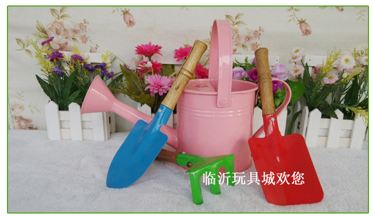Dày sắt bãi biển đồ chơi xẻng tưới nước phù hợp với hồ bơi bé đồ chơi nước tưới nước công cụ đồ chơi  thả bể bơi