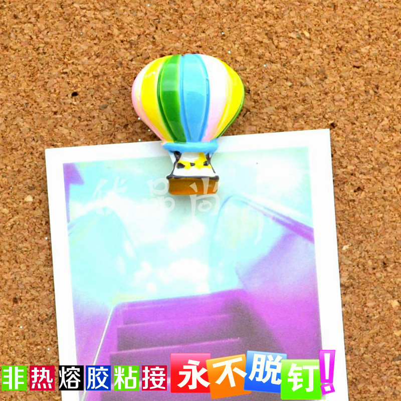1 color 1 resin hot air balloon can be nailed to the wall