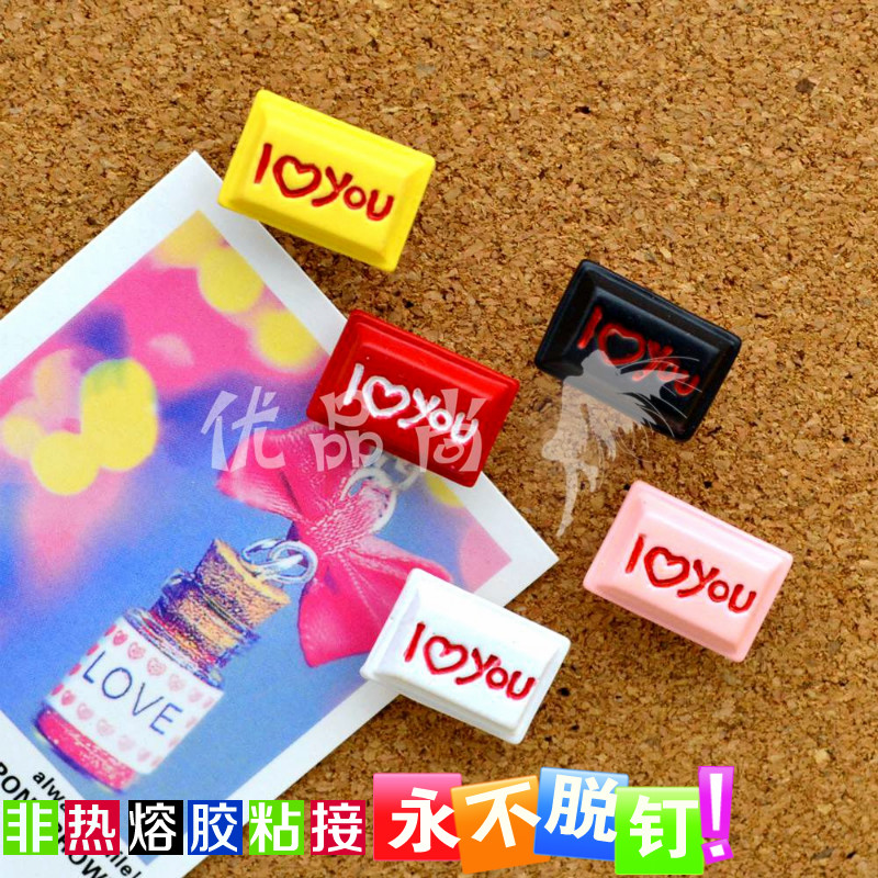 Work word photo board wall decoration ground drawings large head color long color creative small cork large nail nail drawing nails