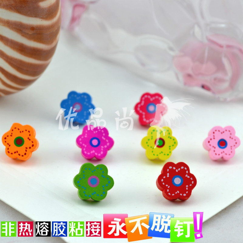 I photo board wall decoration picture big head color long color creative small cork big nail nail thumbtack according to nail