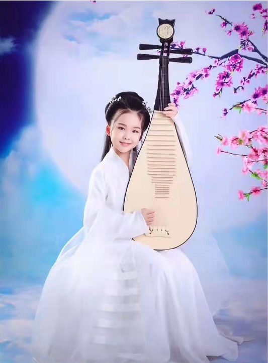 Plastic Emulation Pipa Dishes Women's Workshop Ancient Dress Photography Photo Dance Table Performance Adult Children Photography Props