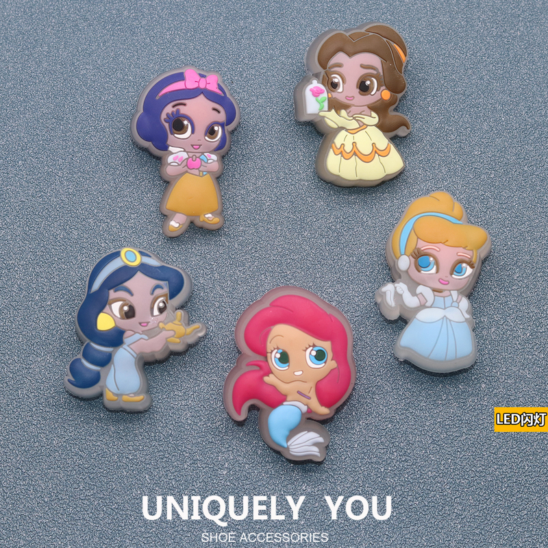 New Crocs Shoe Accessories, Shoe Charms Suitable for Crocs Shoes, Decorative Accessories, Led Accessories, Princess Series Shoe Buckles, Shoe Charms New Crocs Shoe Accessories, Shoe Charms Suitable for Crocs Shoes, Decorative Accessories, Led Accessories, Princess Series Shoe Buckles, Shoe Charms