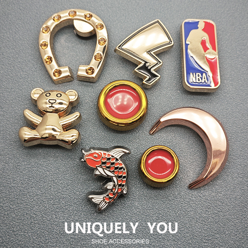 New Crocs Accessories, Clog Shoe Charms, Crocs Decorations, Zhibixing Accessories, DIY High-Quality Metal