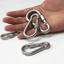 304 stainless steel spring buckle climbing button key buckle gourd buckle fast-turning nut spring buckle dog buckle