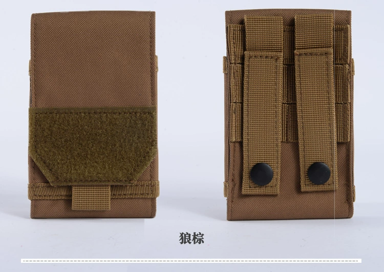 Túi đựng điện thoại di động chiến thuật đa chức năng 5,5 túi 5,5 inch dọc nam thể thao ngoài trời đeo đai túi điện thoại di động - Túi túi đeo hông nam the thao