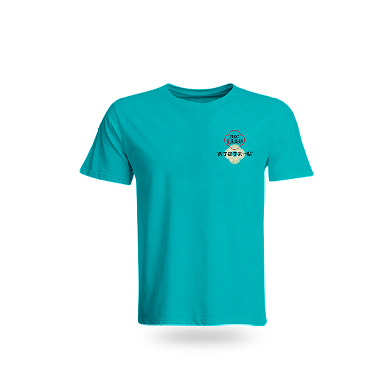 Moxibustion push clothes T-shirt loose cotton