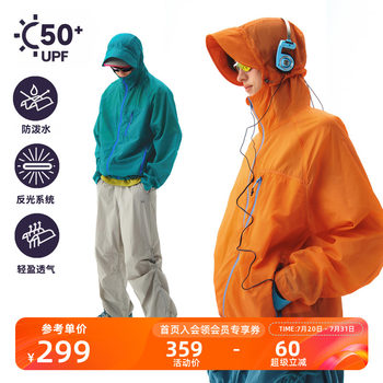 Nothommeupf50+ waterproof sun protection clothes for men