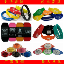 Sauna Lock Hand Card Key Sensing Lock Dressing Room Foot Bath Gym custom id bracelet Bath Number Bracelet ic