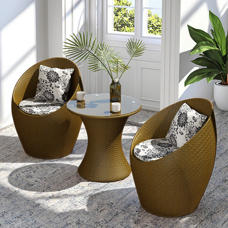 Outdoor Table and Chair Set, Balcony Tea Table and Chair Combination, Leisure Area Setup, Popular Online, One Table and Two Chairs, Three-Piece Set, Courtyard Terrace Outdoor Table and Chair Set, Balcony Tea Table and Chair Combination, Leisure Area Setup, Popular Online, One Table and Two Chairs, Three-Piece Set, Courtyard Terrace