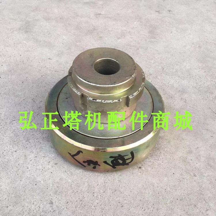 Construction lift accessories backrest wheel Phi 1 2 5 * 40 * shaft height 89 (boiled black) gold Kui