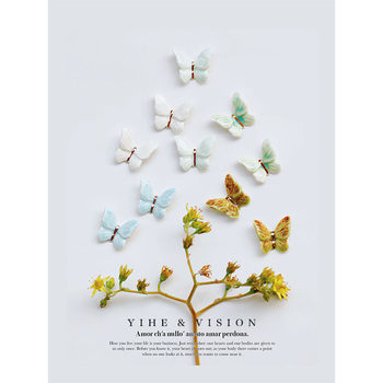 Shell Butterfly Earrings for Women, Niche Design, Women's Earrings, 2024 New Style, High-End, Cool and Fairy-Like Earrings
