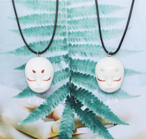 YIHE original design vintage baby face custom lettering Men and women lovers best friend ceramic necklace Sweater chain