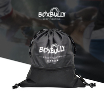 () BOXBULLY LARGE THICK DRAWSTRING BACKPACK SPORTS BOXING GLOVES STORAGE BAG DRAWSTRING POCKET