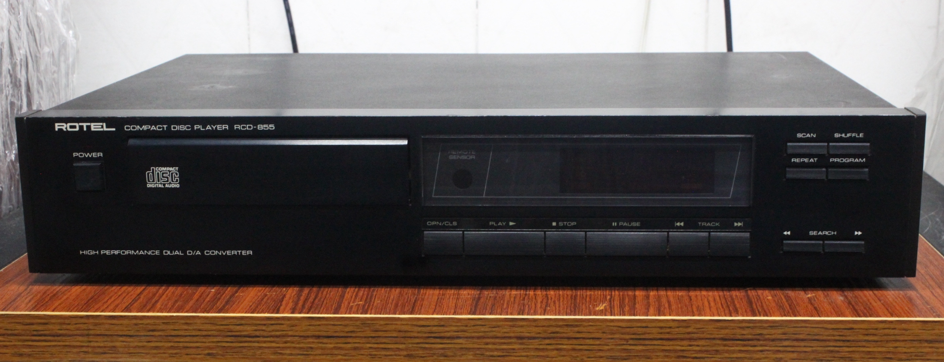 British Rotec Road RCD-855 1541 decoded with original remote control 220V voltage