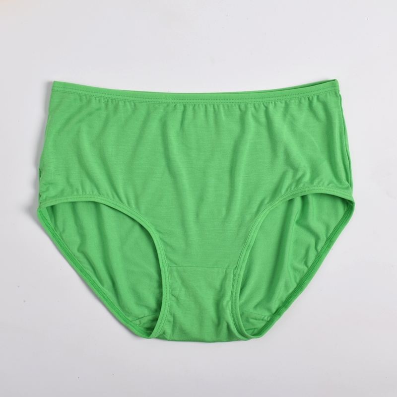 Women's Green Underwear, Loose High-Elastic Shorts, Festive Mid-Waist Modal High-End Briefs, Green Approved Women's Green Underwear, Loose High-Elastic Shorts, Festive Mid-Waist Modal High-End Briefs, Green Approved