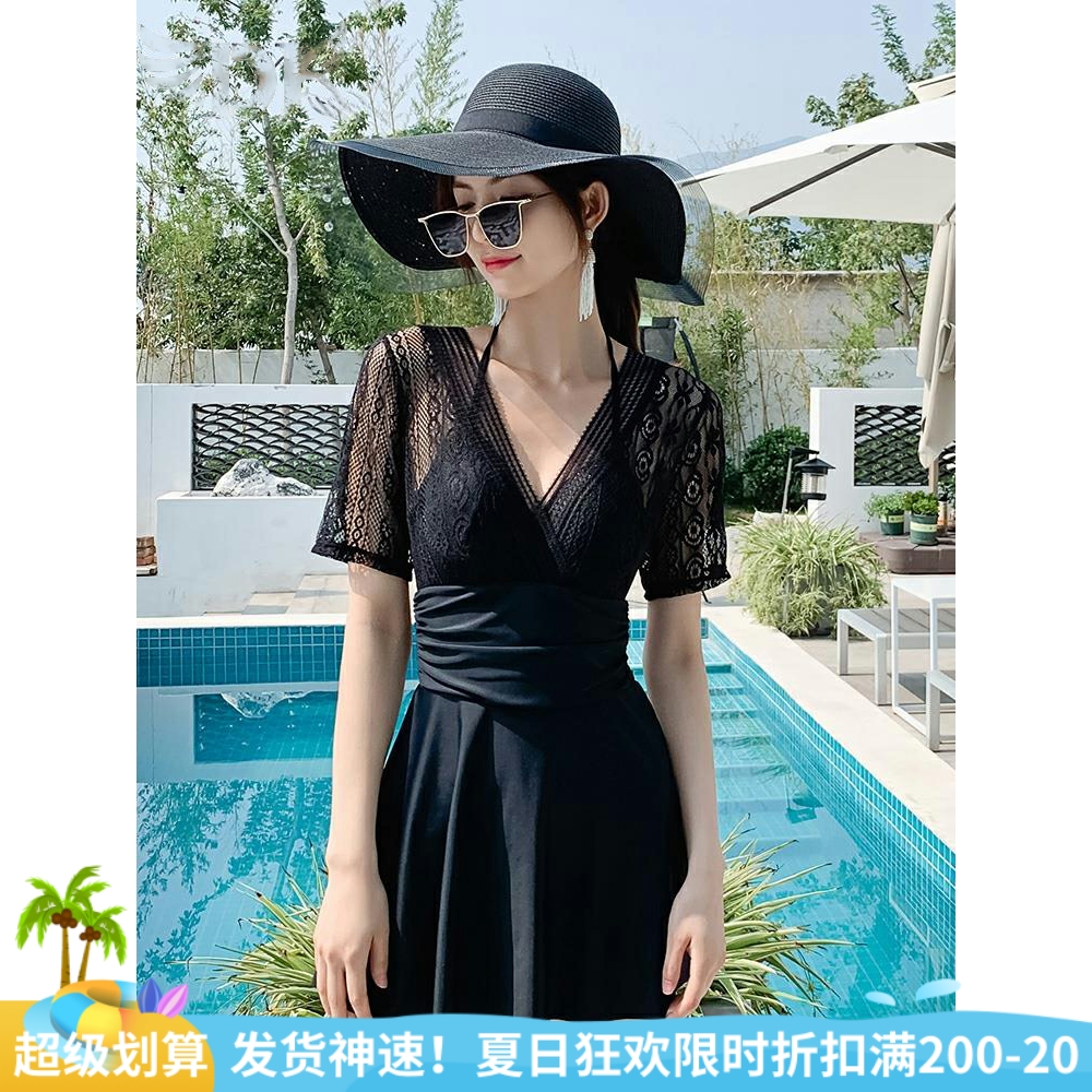Swimsuit Connected with Fan Xiaoxiang Bridge gathering steel Towers Swimsuit Small Volume Hot Spring Swimsuit