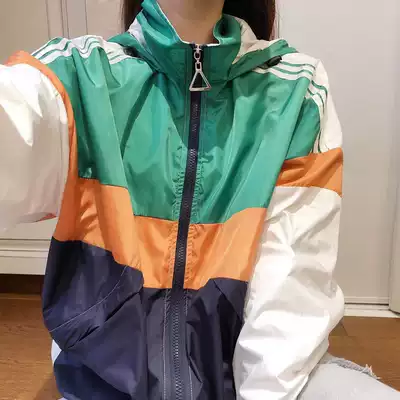 Super foreign pie age reduction color design leisure style full hooded women's sunscreen clothes summer new thin coat women