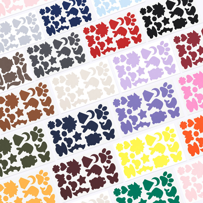 Self-adhesive down clothing sticker hole patch patch without trace repair hole pattern trace patch