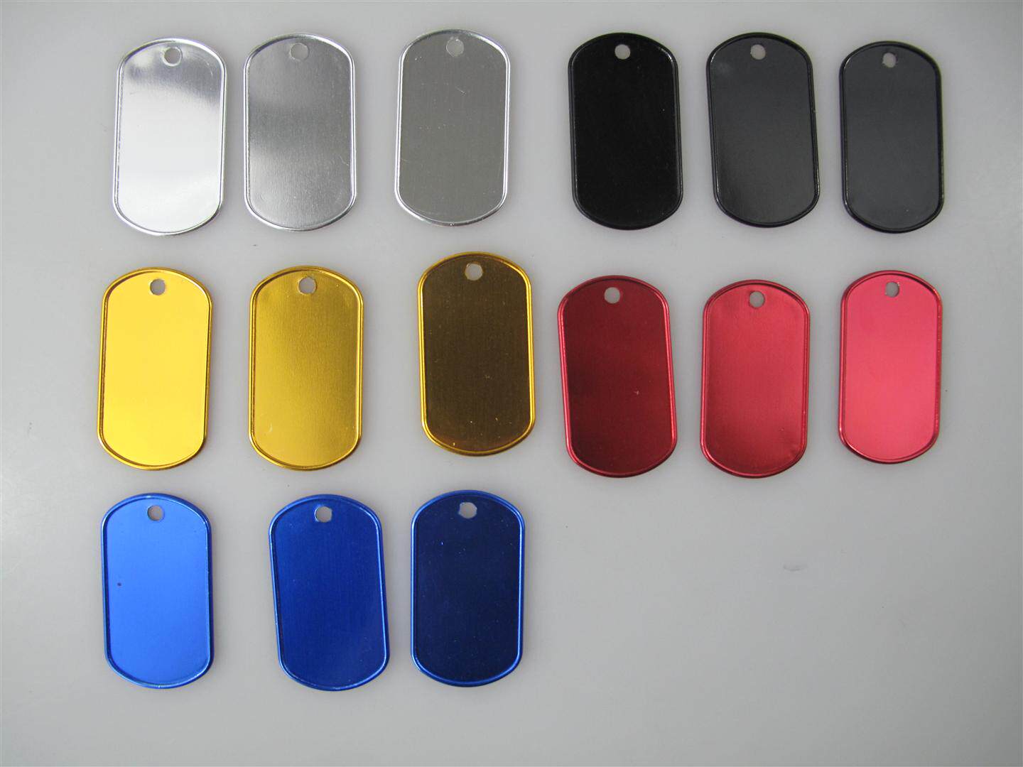 Scenery Outdoor Aluminum Curbside Crafts Board Aluminum Dog Cards Aluminum Hanging card Pet Cards Color Dog Cards 