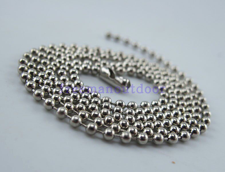 Landscape Outdoor Silver Iron Plated Pearl Necklace Dog Card Assorted is 2 4mm diameter 59cm Long