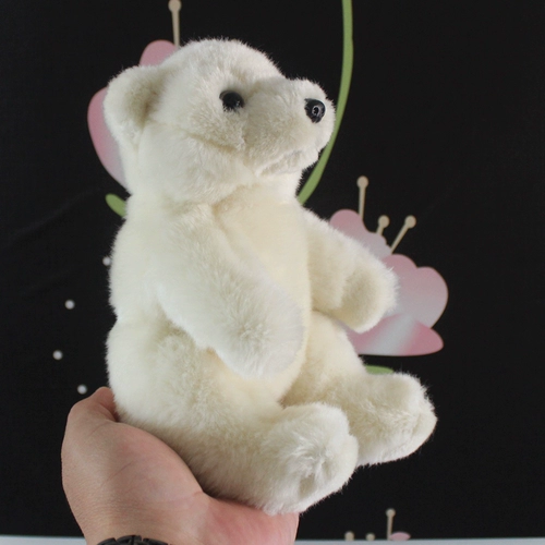 Плюшевая милая тряпичная кукла, маленькая игрушка, полярный медведь, с медвежатами, подарок на день рождения