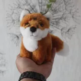 Милая кукла, плюшевая маленькая игрушка подходит для мужчин и женщин, лиса, енот, раннее развитие, подарок на день рождения