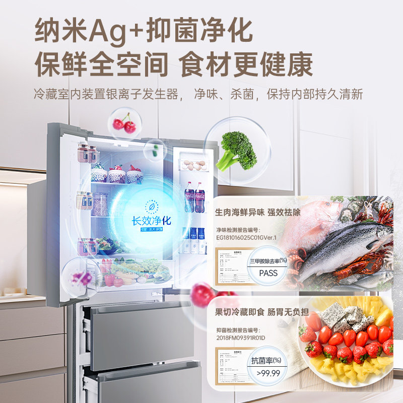 澳柯玛BCD-328WPNE冰箱图片