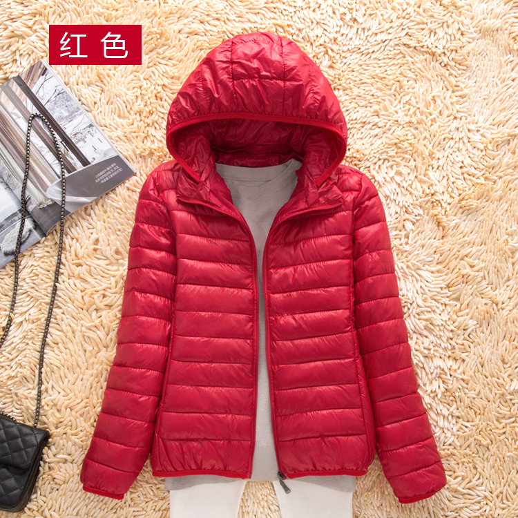 Đặc sản chống mùa thu đông mới nhẹ và mỏng phần xuống quần áo cotton mỏng cho nữ áo khoác mỏng áo khoác béo