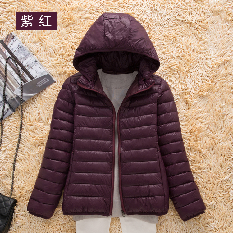 Đặc sản chống mùa thu đông mới nhẹ và mỏng phần xuống quần áo cotton mỏng cho nữ áo khoác mỏng áo khoác béo