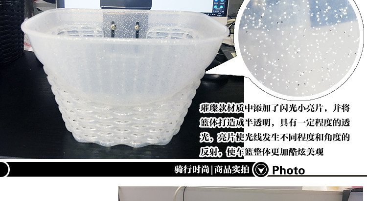 Panier pour vélo en plastique - Ref 2257509 Image 25